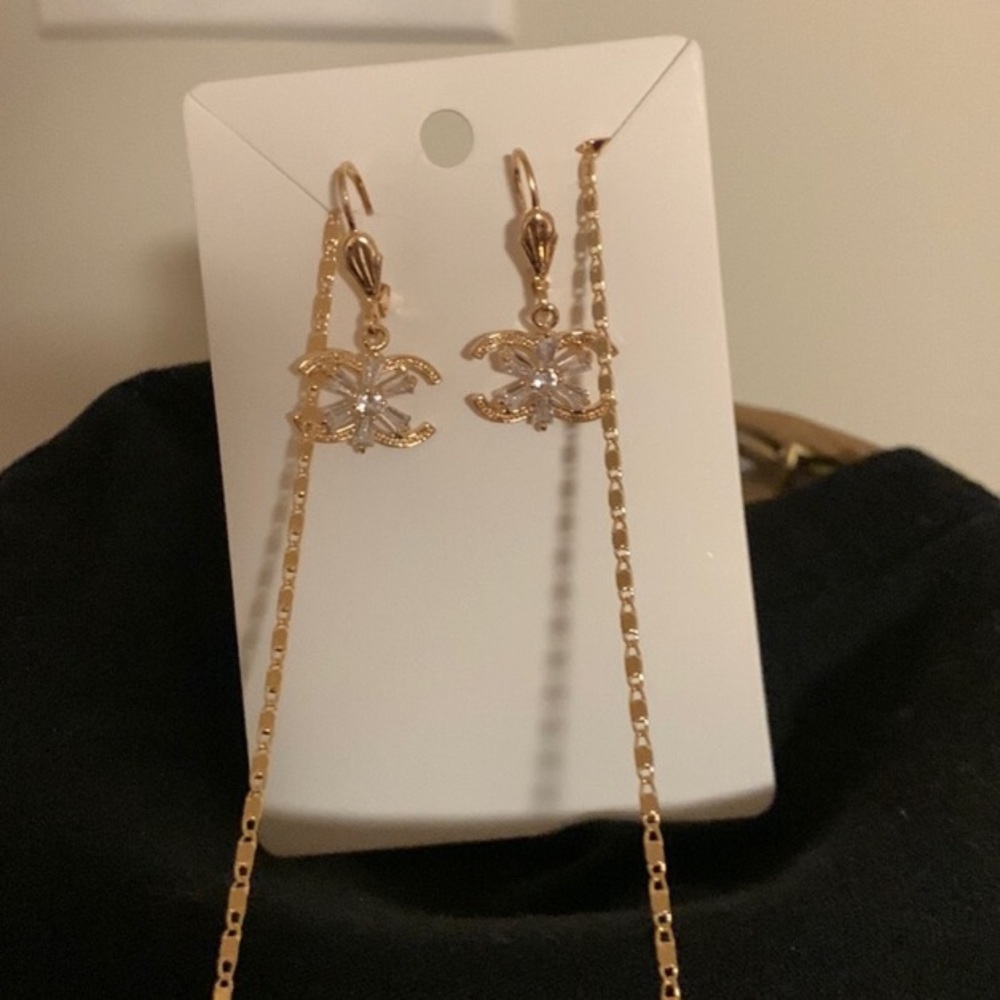 Fashion Gold Plated Jewelry Set✨